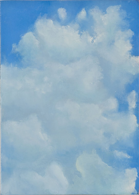 Cloudscape painting